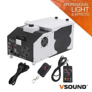 Máquina de Fumos Low Fog 3000W DMX E Comando VSOUND - (VSFUMOSA3000G)