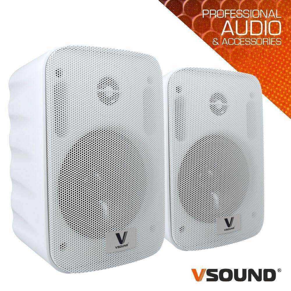 Conjunto 2 Colunas 5" Passiva+Amplificada 2x40W AUX VSOUND - (VSS20APB)