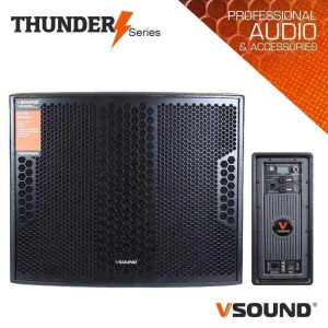 Subwoofer Amplificado Profissional 18" 2000W VSOUND - (VSSDSP18SW)