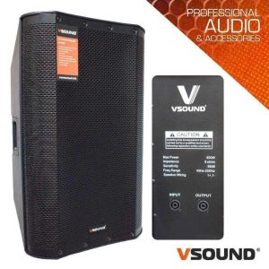 Coluna Profissional Passiva Pro Series 15" 700W VSOUND - (VSSPRO15P)